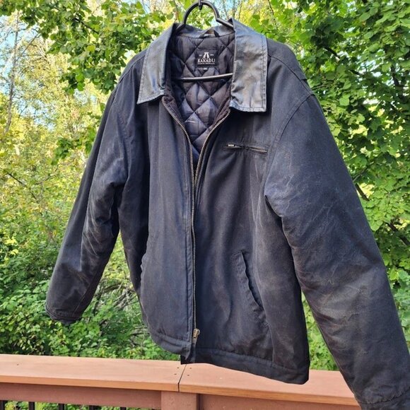 Kakadu XL Gunn Worn Dean Concealed Carry Oilskin Jacket Gun Pistol Ammo Coat - Picture 1 of 16